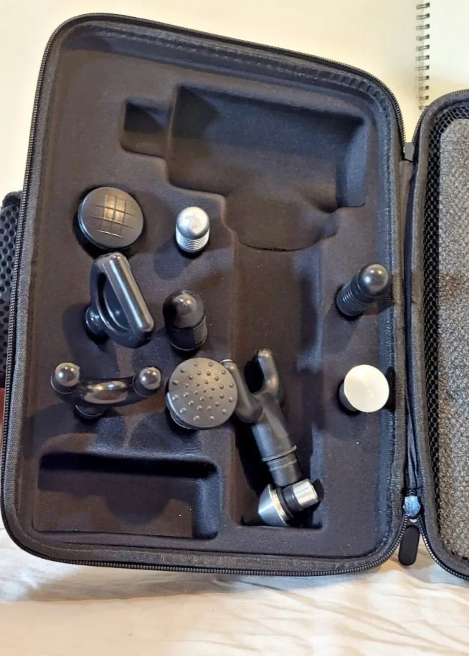 Vybe PRO deep Muscle Massager Case & Attachments ONLY